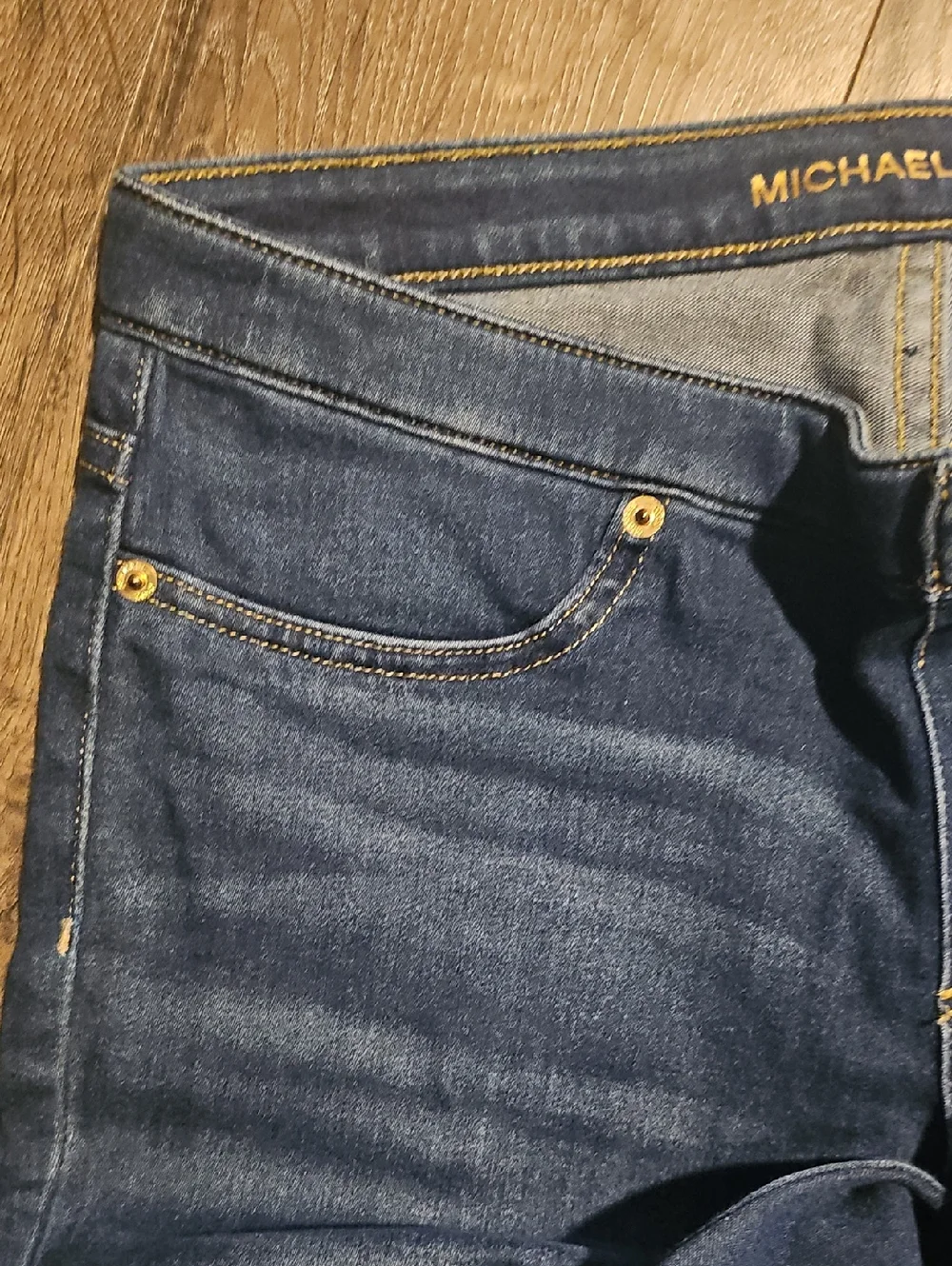 Michael Kors Jeans Dark Blue  Stretch Izzy Skinny Size 6 Denim